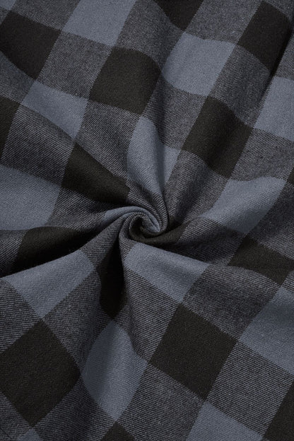 Chemise À Carreaux À Manches Longues pour Hommes | Idéale pour Le Printemps Et L’Automne