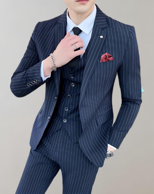 Ensemble Trois Pièces Pour Homme | Idéal Pour Usage Quotidien Et Sorties