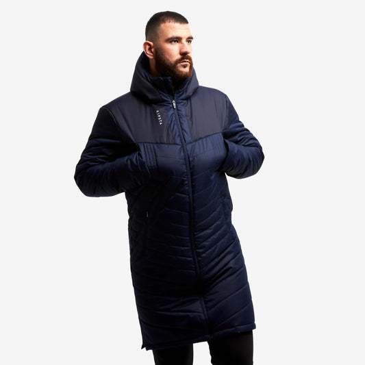 Parka Longue de Football avec Capuche et Poches pour Adulte | Idéale pour l’Hiver