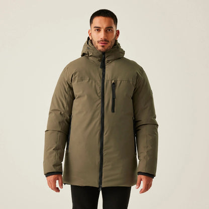 Veste Matelassée avec Capuche et Poches Zippées pour Homme | Idéale pour l’Hiver