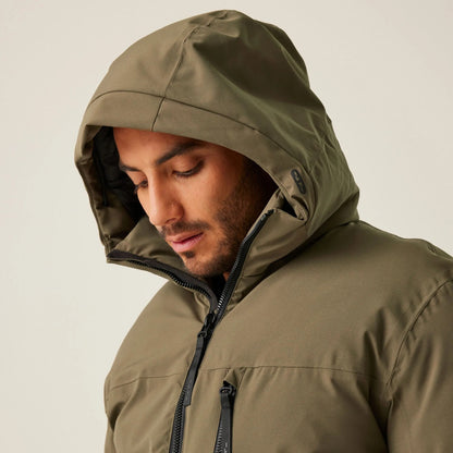 Veste Matelassée avec Capuche et Poches Zippées pour Homme | Idéale pour l’Hiver