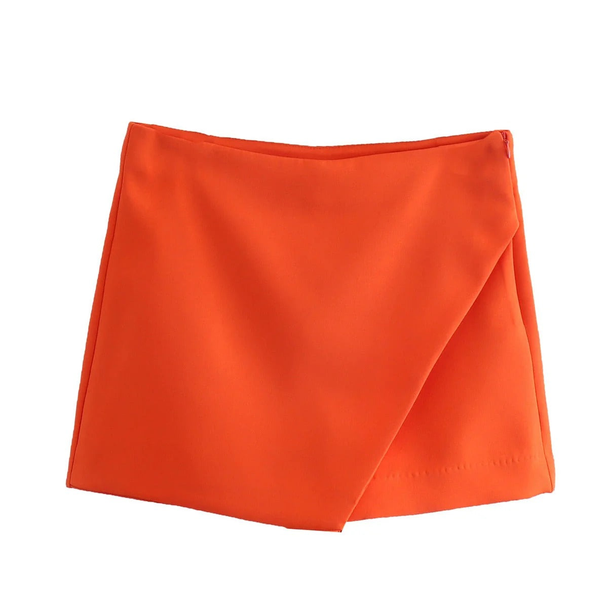 Jupe-Short Asymétrique avec Fermeture Latérale pour Femme | Idéal pour le Printemps