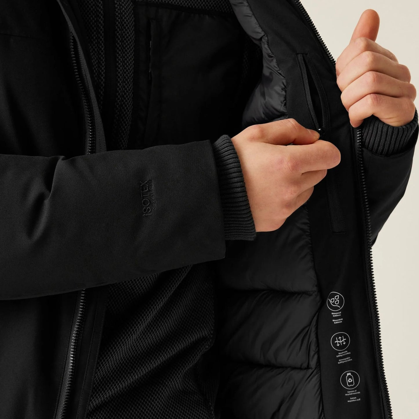 Veste Matelassée avec Capuche et Poches Zippées pour Homme | Idéale pour l’Hiver