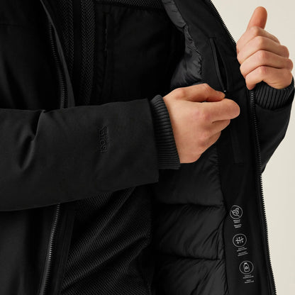 Veste Matelassée avec Capuche et Poches Zippées pour Homme | Idéale pour l’Hiver