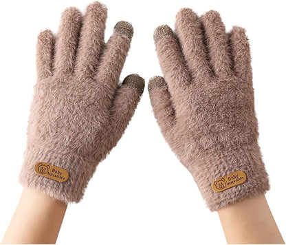 Gants d’Hiver avec Fonction Écran Tactile pour Femme | Idéaux pour les Activités Extérieures