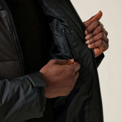 Veste Matelassée avec Fermeture Zippée et Ourlet Ajustable pour Homme | Idéale pour l’Hiver