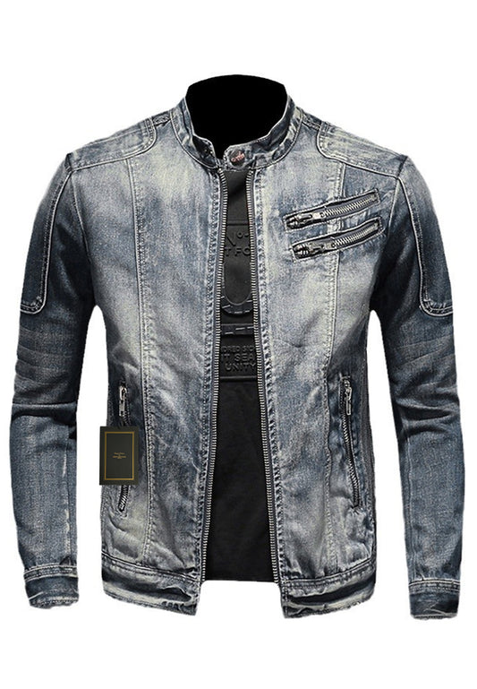 Veste Avec Col Montant Et Fermeture Zippée Pour Jeunes | Idéale Pour Le Printemps