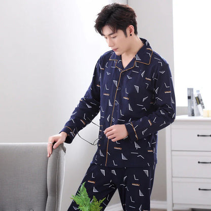 Ensemble D’intérieur Avec Haut À Manches Longues Pour Homme | Idéal Pour L’automne