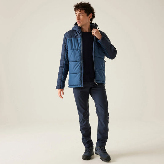 Veste Matelassée avec Fermeture Zippée et Ourlet Ajustable pour Homme | Idéale pour l’Hiver