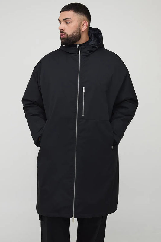 Veste Matelassée avec Capuche et Poches pour Homme | Idéale pour l’Hiver