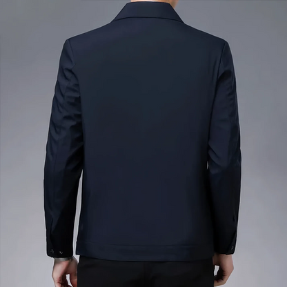 Veste à Fermeture Zippée pour Hommes avec Coupe Ajustée | Idéal pour Tenues Quotidiennes