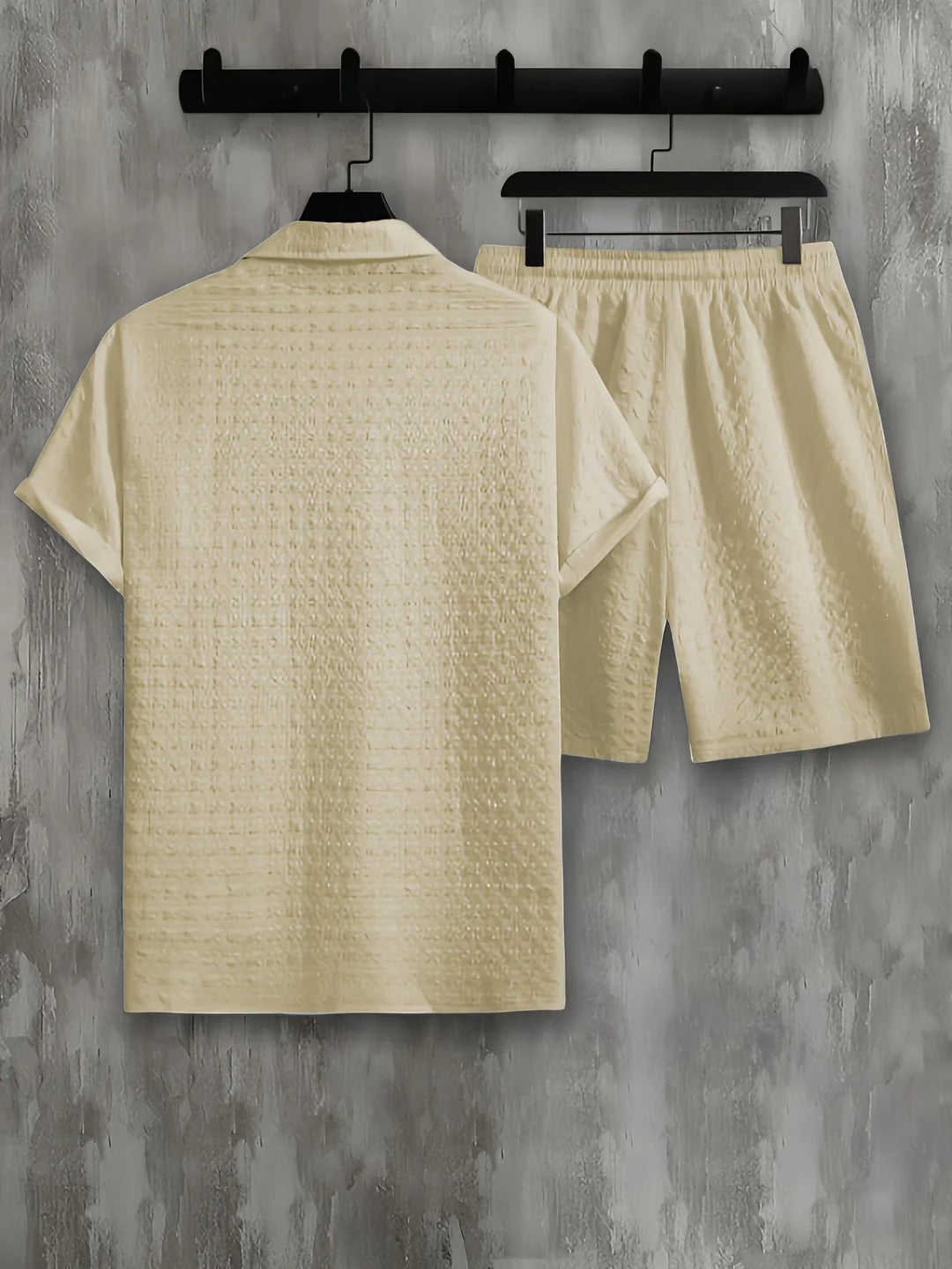 Ensemble Estival avec Chemise et Short Coordonnés pour Homme | Idéal pour les Journées d’Été