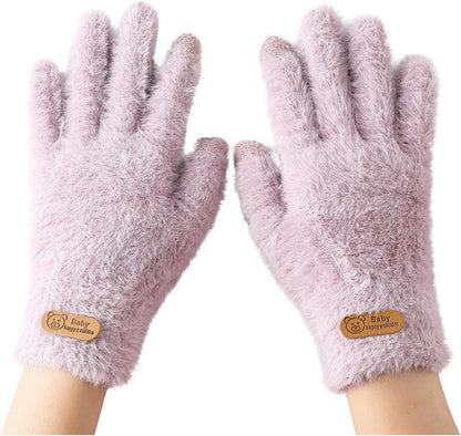 Gants d’Hiver avec Fonction Écran Tactile pour Femme | Idéaux pour les Activités Extérieures