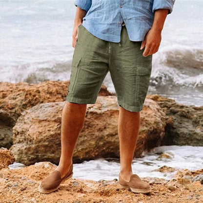 Short Blanc avec Coupe Ample pour Homme | Idéal pour l'Été