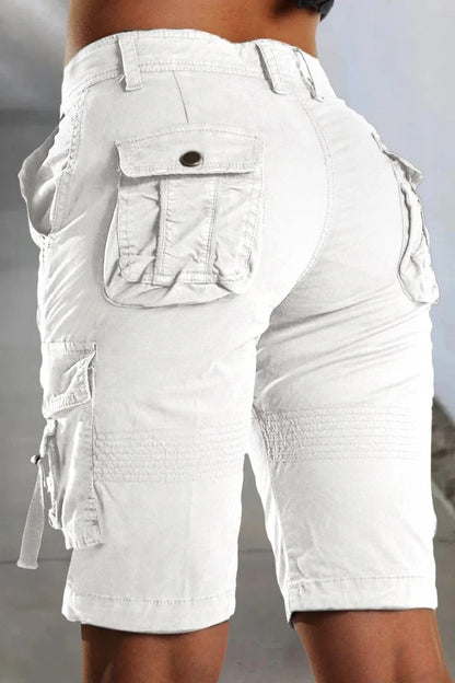 Short Cargo avec Poches Latérales pour Femme | Idéal pour l’Été et les Activités de Plein Air