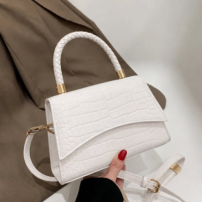 Sac à poignée tressée pour femmes