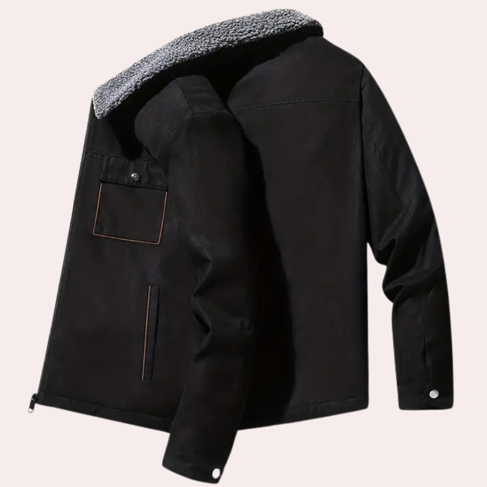 Veste Matelassée avec Doublure Intégrale et Coupe Droite pour Homme | Idéale pour l’Hiver