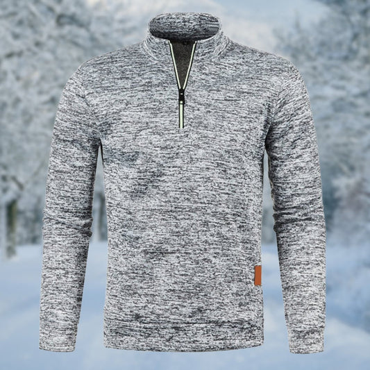 Pull À Col Montant Avec Col Zippé Pour Homme | Idéal Pour Un Usage Décontracté