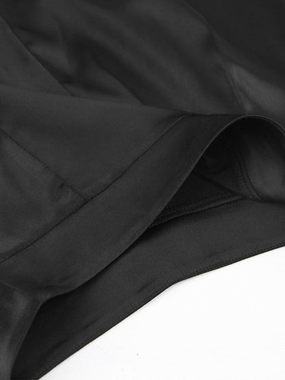Pantalon Large Avec Finition Satinée Pour Femmes | Idéal Pour Occasions Et Tenues Quotidiennes