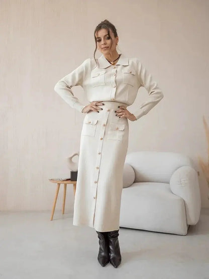 Ensemble Blazer Et Jupe Pour Femme | Idéal Pour Un Usage Professionnel Et Quotidien