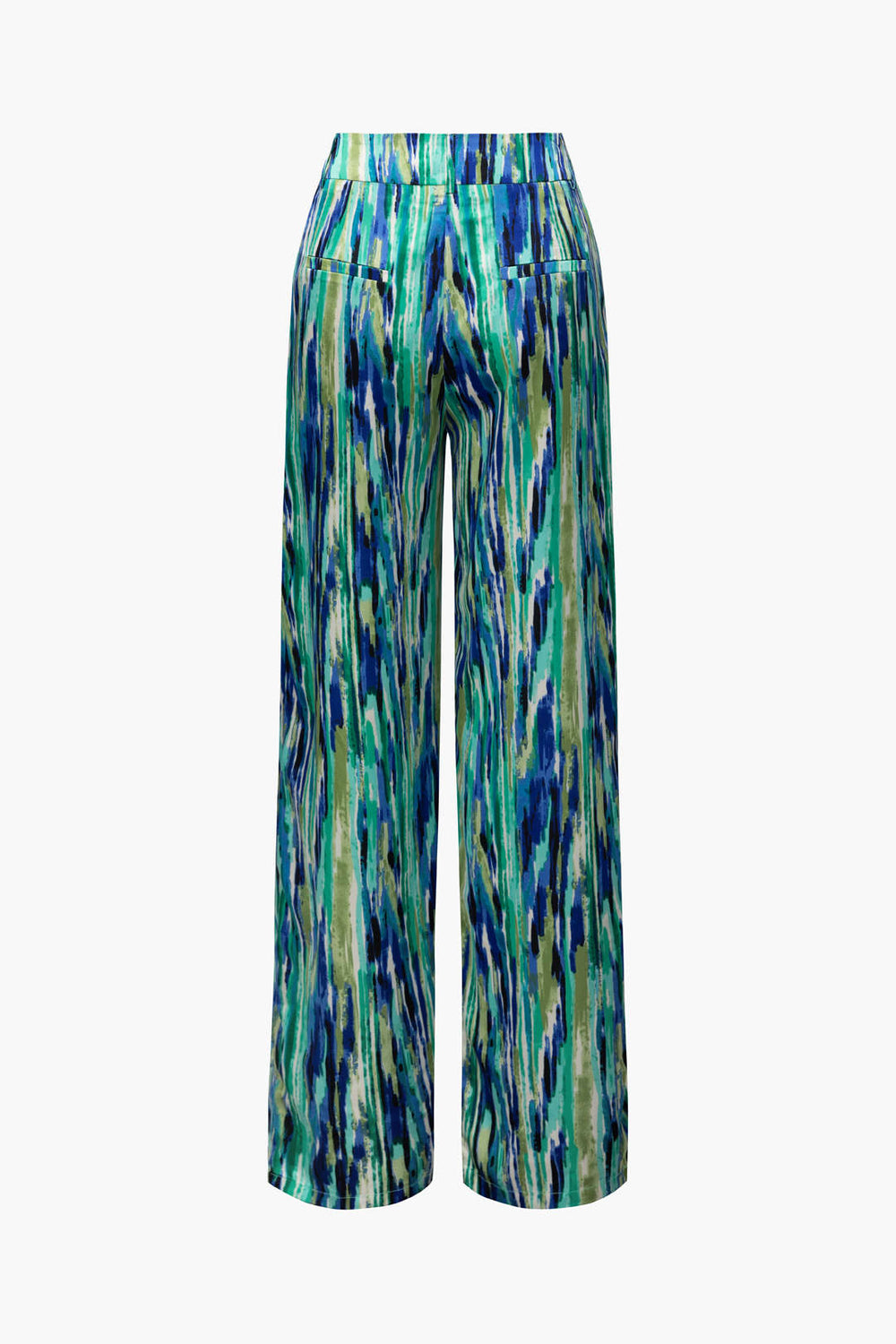 Pantalon Taille Haute Avec Motif Marbré Pour Femmes | Idéal Pour Tenues Quotidiennes Et Sorties