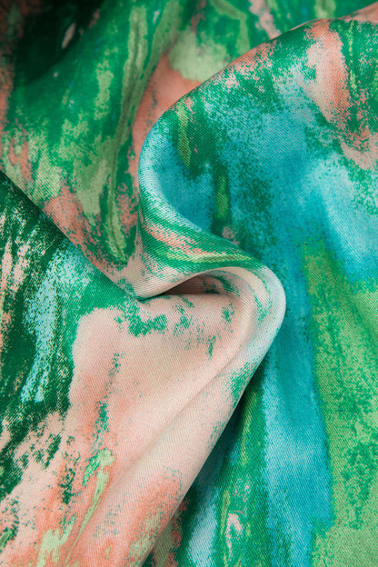 Pantalon Taille Haute Avec Motif Marbré Pour Femmes | Idéal Pour Tenues Quotidiennes Et Sorties