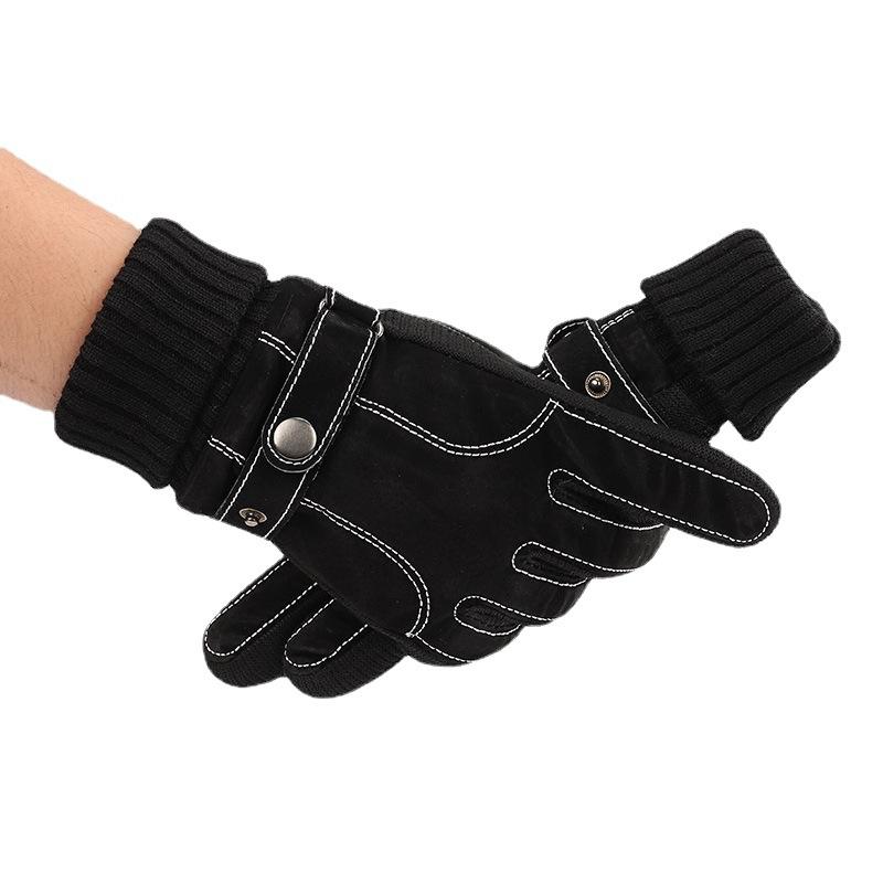 Gants de Conduite Renforcés avec Sangle Réglable pour Adultes | Idéal pour Moto et Activités Extérieures