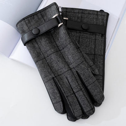 Gants À Motifs avec Fonction Écran Tactile pour Homme | Idéal pour L’Hiver