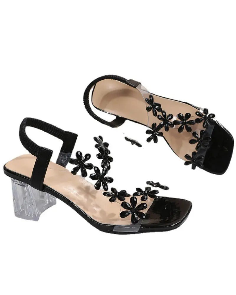Sandales Ouvertes À Brides Croisées Avec Design Polyvalent Pour Femmes | Idéal Pour L’été