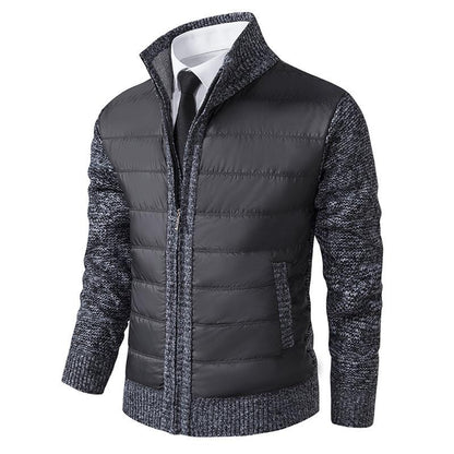 Veste Matelassée Légère avec Col Montant pour Adultes | Idéale pour le Temps Froid