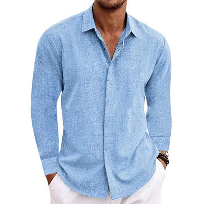Chemise À Manches Longues avec Coupe Classique pour Homme | Idéale pour Le Quotidien