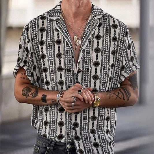 Chemise À Manches Longues avec Coupe Décontractée pour Hommes | Idéale pour L'été
