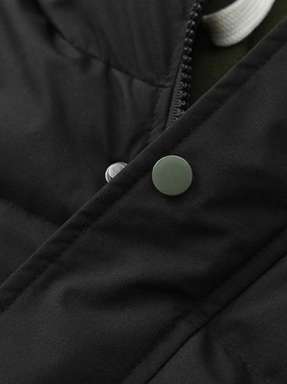Veste Matelassée avec Capuche et Poches pour Homme | Idéale pour l’Hiver
