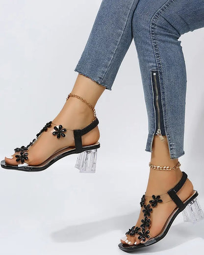 Sandales Ouvertes À Brides Croisées Avec Design Polyvalent Pour Femmes | Idéal Pour L’été