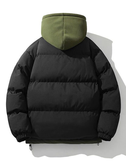 Veste Matelassée avec Capuche et Poches pour Homme | Idéale pour l’Hiver