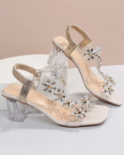 Sandales Ouvertes À Brides Croisées Avec Design Polyvalent Pour Femmes | Idéal Pour L’été