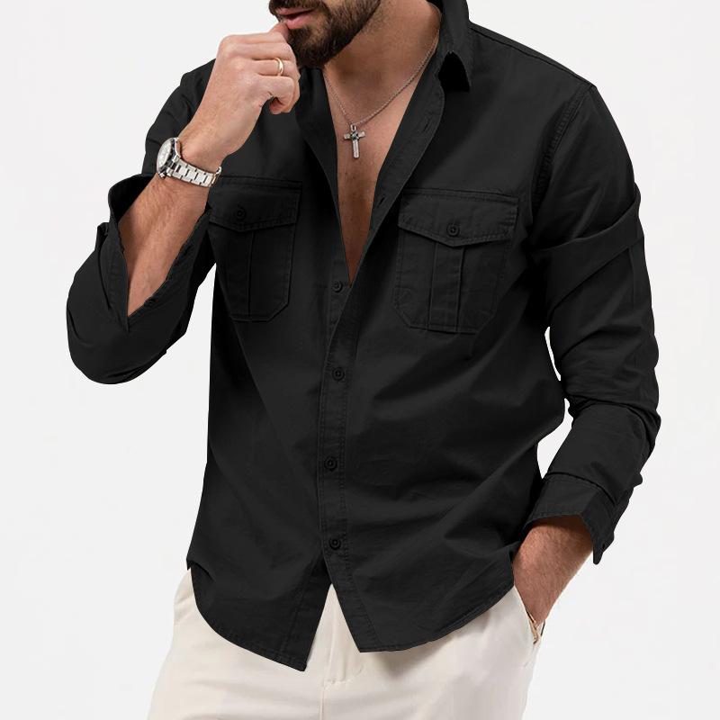 Blouse Cargo À Poches Pour Hommes | Idéal Pour Un Usage Quotidien