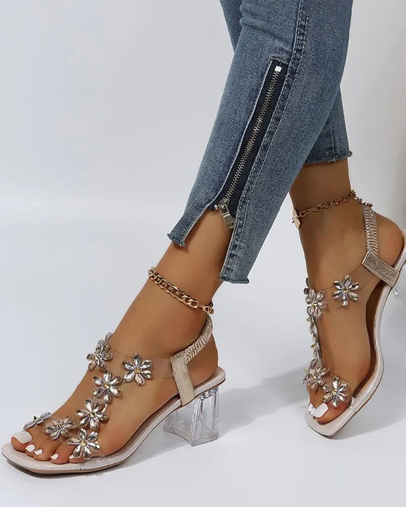 Sandales Ouvertes À Brides Croisées Avec Design Polyvalent Pour Femmes | Idéal Pour L’été