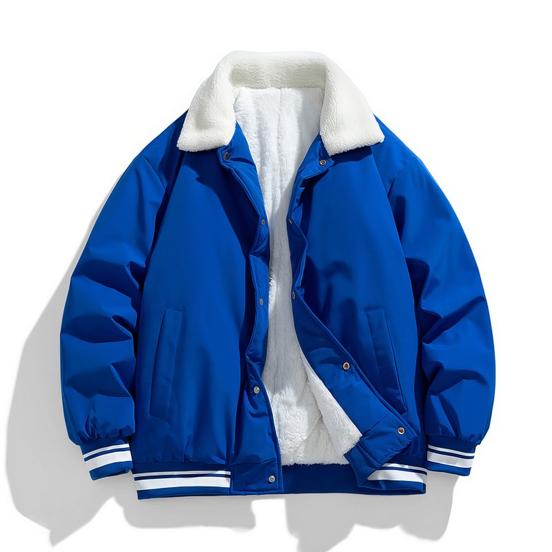 Veste avec Col à Revers et Coupe Ample pour Homme | Idéale pour l'Hiver