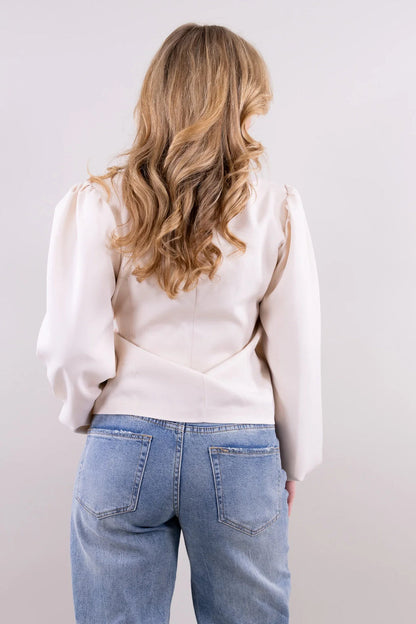 Blazer Avec Ceinture À Nouer Et Coupe Ajustée Pour Femmes | Idéal Pour Les Tenues Quotidiennes Et De Bureau