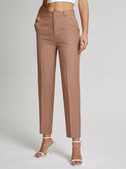 Pantalon Taille Haute Avec Coupe Droite Pour Femmes | Idéal Pour Occasions Et Usage Quotidien