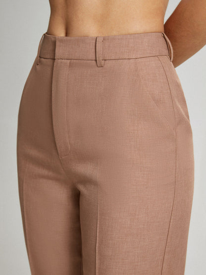 Pantalon Taille Haute Avec Coupe Droite Pour Femmes | Idéal Pour Occasions Et Usage Quotidien