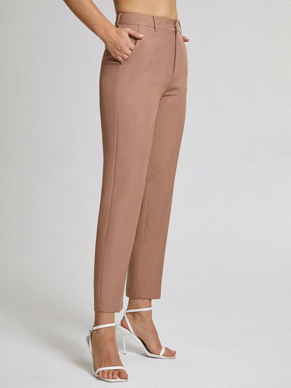 Pantalon Taille Haute Avec Coupe Droite Pour Femmes | Idéal Pour Occasions Et Usage Quotidien