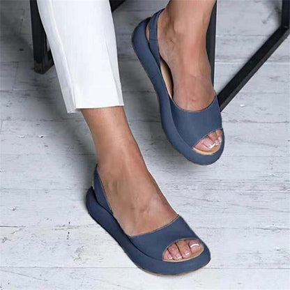 Sandales À Enfiler Avec Bande Élastique Pour Femmes | Idéales Pour Le Printemps Et L’Été