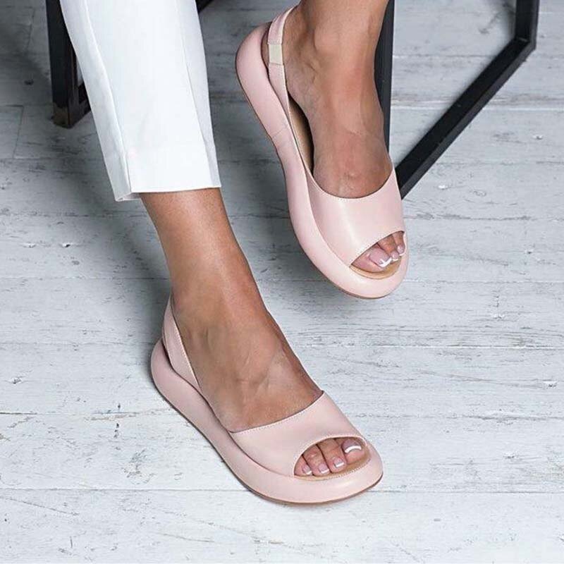 Sandales À Enfiler Avec Bande Élastique Pour Femmes | Idéales Pour Le Printemps Et L’Été