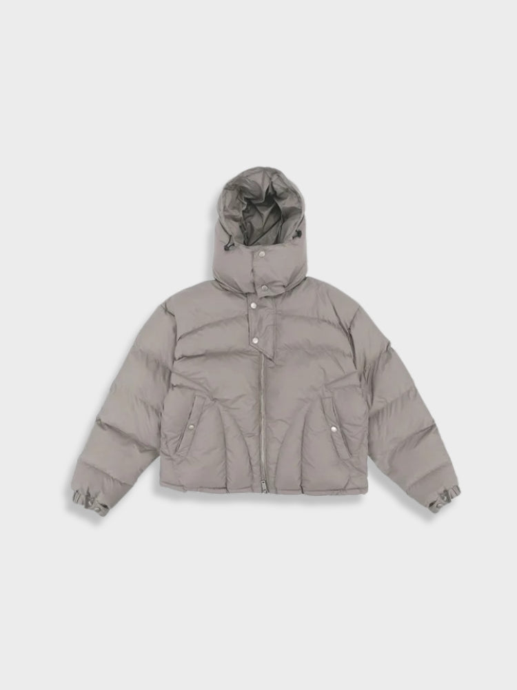 Veste Matelassée Longue avec Capuche pour Homme | Idéal pour la Saison Hivernale