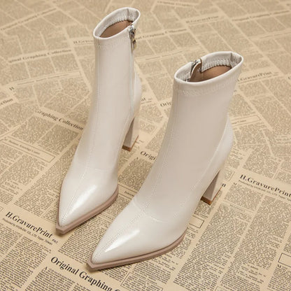Bottines à Talon Bloc pour Femmes | Idéal pour l’Hiver et l’Usage Quotidien