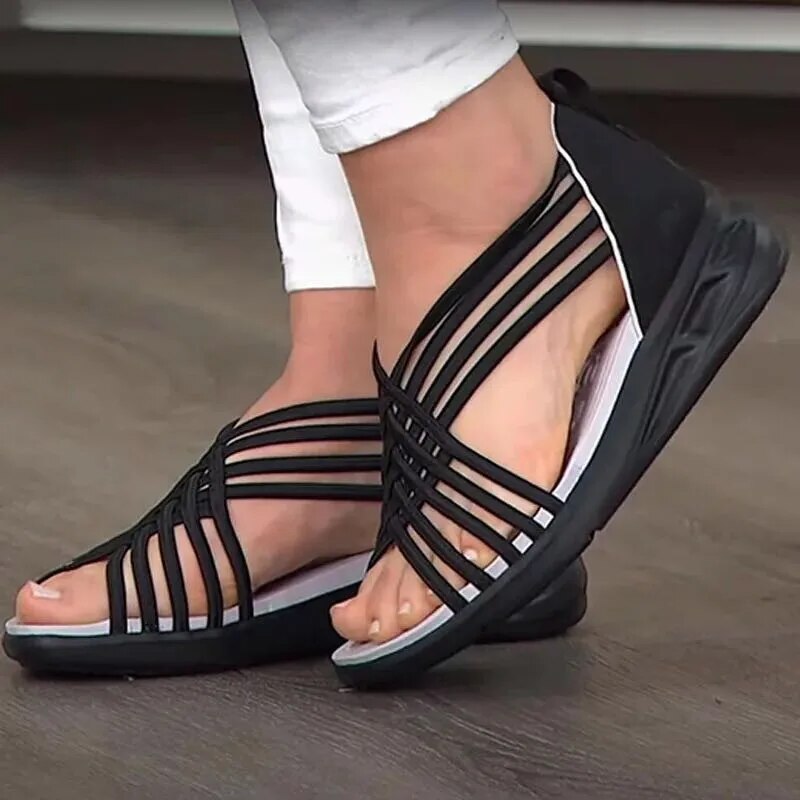 Sandales À Brides Multiples Pour Femmes | Ideal Pour Été Et Usage Quotidien