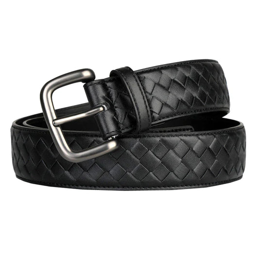 Ceinture Tressée Pour Hommes Avec Boucle | Usage Quotidien Et Formelle