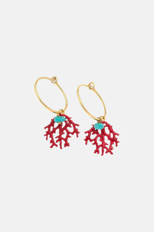 Boucles d’Oreilles Pendantes avec Motif Inspiré de la Mer | Idéales pour la Saison Estivale